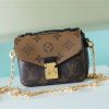 Louis Vuitton Micro Metis Monogram Canvas For Women, Women’s Handbags, Shoulder And Crossbody Bags 5.5in/14cm LV