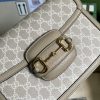 Gucci Horsebit 1955 GG Mini Bag Beige For Women, Women's Bags 8.1in/21cm GG 658574 UULAG 9682