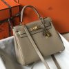 Hermes Kelly 28 Etoupe Togo Bag For Women, Women's Handbags, Shoulder Bags 11in/28cm