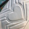 Gucci Marmont Matelassé Mini Bag White For Women 8.5in/22cm GG 446744 DTDIT 9022