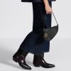 Christian Dior Saddle Rodeo Pouch Black For Women S5909CCEH_M900 - 20 Cm/ 8 Inches