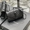 Saint Laurent Small Bag Black In Mix Matelasse For Women 8.2in/21cm YSL 600195BOW981000
