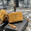 Saint Laurent Lou Camera Bag Brown With Gold Toned Hardware For Women 9in/23cm YSL 6125441S7R77761