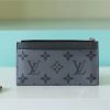 Louis Vuitton Coin Card Holder Monogram Eclipse For Men, Men's Wallet 5.7in/14.5cm LV M69533