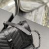 Saint Laurent Small Bag Black In Mix Matelasse For Women 8.2in/21cm YSL 600195BOW981000