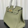 Hermes Birkin Bag 30 Green Moss Toned Hardware Bag For Women, Women's Handbags, Shoulder Bags 11.8in/30cm