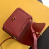 Saint Laurent Solferino Small Satchel Bag Red In Box With Gold Hardware 7.4in/19cm YSl 6343060SX0W6805