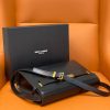 Saint Laurent Manhattan Shoulder Bag Black For Women 11.4in/29cm YSL 5792710SX0W1000