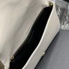 Saint Laurent Kata 99 Chain Bag White With Gold Hardware For Women 10.2in/26cm YSL