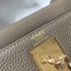 Hermes Kelly 28 Etoupe Togo Bag For Women, Women's Handbags, Shoulder Bags 11in/28cm