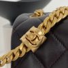 Chanel Small Flap Bag Black For Women, Women's Bags 8.7in/22cm