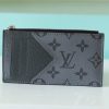 Louis Vuitton Coin Card Holder Monogram Eclipse For Men, Men's Wallet 5.7in/14.5cm LV M69533