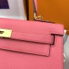Hermes Kelly 28 Sellier Epsom Pink Bag For Women, Women's Handbags, Shoulder Bags 11in/28cm