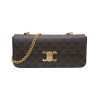 Celine Chain Shoulder Bag Brown For Women 13in/33cm