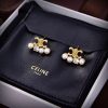 Celine Pearl Earrings Gold For Women