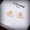 Celine Pearl Earrings Gold For Women