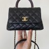 Chanel Coco Handle Mini Bag Black For Women 5,1in/13cm