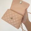 Chanel Coco Handle Mini Bag Nude For Women 5,1in/13cm