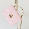 Chanel HAAS Mini Bag Pink For Women 3,7in/9,5cm