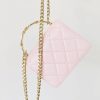 Chanel HAAS Mini Bag Pink For Women 3,7in/9,5cm