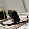 Christian Dior 30 Montaigne East West Bag With Chain Black For Women 8.5in/21.5cm