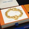 Louis Vuitton Circle Prime Bracelet Gold For Women