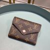 Louis Vuitton Victorine Wallet Monogram Canvas For Women, Women's Wallet 4.7in/12cm LV M62472