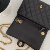 Chanel Small Flap Bag Black For Women, Women's Bags 8.7in/22cm