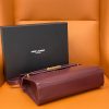 Saint Laurent Manhattan Shoulder Bag Rouge Legion For Women 11.4in/29cm YSL 5792710SX0W6475