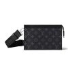 Louis Vuitton Gaston Wearable Wallet Black For Women 22cm / 8.7in M81124