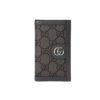 Gucci Ophidia Card Case Supreme Canvas Grey For Men 4.7in/12cm ‎‎734943 UULBN 1244