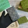 Gucci Ophidia Card Case Supreme Canvas Grey For Men 4.7in/12cm ‎‎734943 UULBN 1244