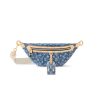 Louis Vuitton High Rise Blue Denim Bag For Women M46837 - 15 Inches / 38 Cm