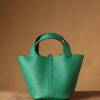 Hermes Picotin Lock 18 Green Bag For Women, Women's Handbags 7.1in/18cm