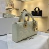Dior Medium Lady D-Joy Bag White For Women 8,7in/22cm