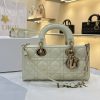 Dior Medium Lady D-Joy Bag White For Women 8,7in/22cm