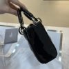 Dior Medium Lady D-Joy Bag Black For Women 8,7in/22cm