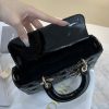 Dior Medium Lady D-Joy Bag Black For Women 8,7in/22cm