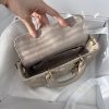 Dior Medium Lady D-Joy Bag Light Brown For Women 8,7in/22cm