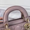 Dior Medium Lady D-Joy Bag Purple For Women 8,7in/22cm