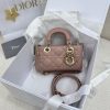 Dior Small Lady D-Joy Bag Pink For Women 6,3in/16cm