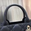 Dior Small Book Tote Bag Black For Women 10,4in/26,5cm M1325OWHP_M900