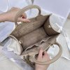 Dior Small Book Tote Bag Beige For Women 10,4in/26,5cm M1325OWHP_M51U