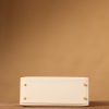 Hermes Kelly Epsom Gold Tone Lock Bag Cream For Women 9,8in/25cm