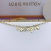 Louis Vuitton Key Big Chain Necklace Gold Tone For Women