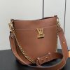 Louis Vuitton Lock and Walk Brown For Women 8.1in/20.5cm M24165