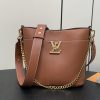 Louis Vuitton Lock and Walk Brown For Women 8.1in/20.5cm M24165