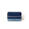 Louis Vuitton Lou Wallet Blue For Women 4.5 Inches/ 11.5 Cm M83160