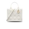 Dior Small Book Tote Bag White For Women 10,4in/26,5cm M1325OWHP_M030