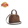 [True-to-ORIGINAL] Louis Vuitton Alma BB Damier Brown For Women 9.3in/23.5cm LV N41221